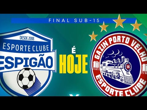 Campeonato Estadual Rondoniense Final sub 15 Espigao x Gazin Porto Velho