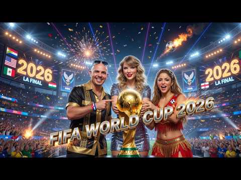 FIFA World Cup 2026 – Waka Waka | Shakira, Taylor Swift & Pitbull (AI Worldwide Anthem 2026)