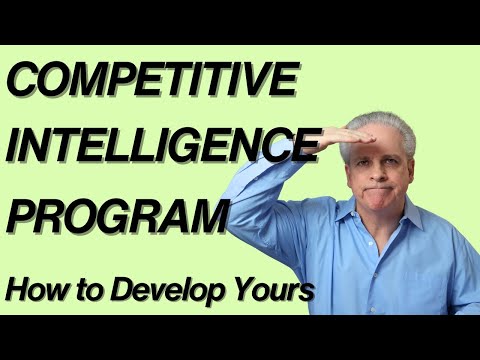 Competitive Intelligence Program