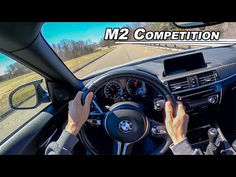 Manual BMW M2 Competition - Should You Get the DCT Instead? (POV Drive Binaural Audio)