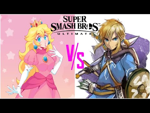 Super Smash Bros Ultimate: Peach vs. Link