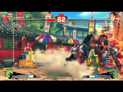 - R - [Balrog] vs Ryukichikun [Ryu] SSF4 Japanese Online Ranked Matches - TRUE-HD
