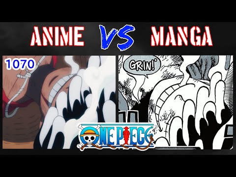 Anime VS Manga | ワンピース - One Piece Episode 1070