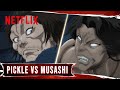 Pickle Meets Musashi BAKI DOU The Invincible Samurai Part 2 Clip Netflix Anime