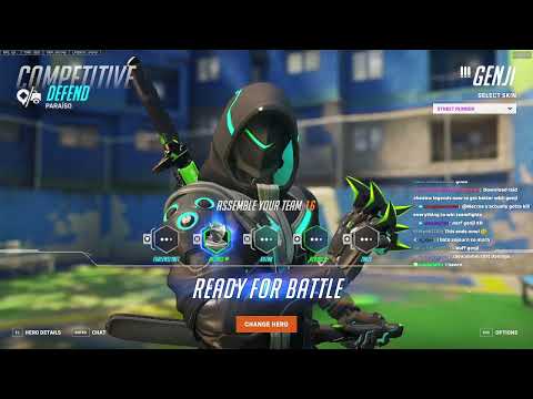 22K DMG! THIS GENJI IS REALLY FAST! NECROS BEST GENJI IN THE WORLD - OVERWATCH 2 SEASON 2 GAMEPLAY