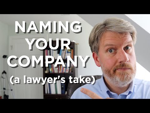 , title : 'HOW TO NAME YOUR COMPANY (get the best Trademark!)'