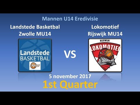Landstede Basketbal MU14 - Lokomotief MU14, 05-11-2017, 1e kwart