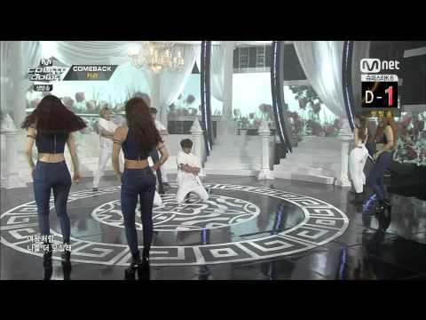 140821  Kara-  So Good + Mama Mia맘마미아 @ M Countdown Comeback Stage