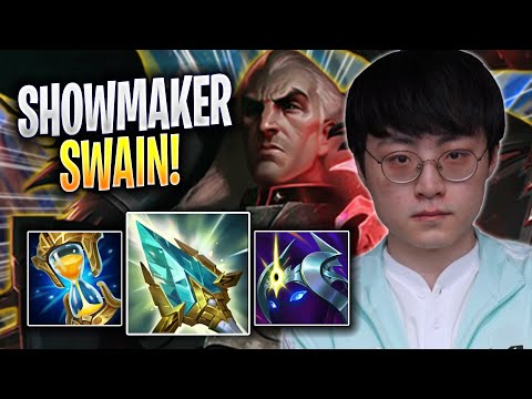 SHOWMAKER DOMINATING WITH SWAIN! - DK ShowMaker Plays Swain MID vs Lissandra! | Season 2023