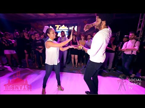 Terry SalsAlianza & Magna Gopal - Salsa social dancing | Istanbul International Dance Festival 2018