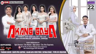 Download lagu 🔴Live Akang Gaya Music // Pernikahan Restu Prayogo & Ade Mira Indriani // Desa Cipancur mp3