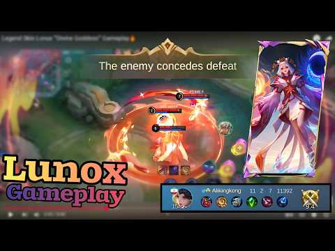Lunox Divine Goddess Gameplay & How I Got This Legendary Skin! 🌟🔥