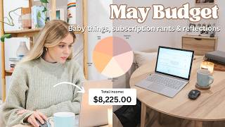 MAY Budget With Me 💸 Baby things, subscription rants & reflections on April