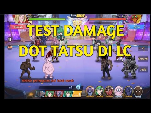 TEST DAMAGE TATSU V2+GACHA TIPIS #ONEPUNCHMAN