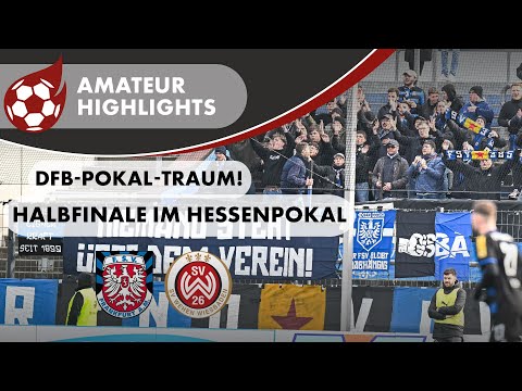 Drei Abseitstore und strittige Szenen | Hessenpokal-Halbfinale FSV Frankfurt – SV Wehen Wiesbaden