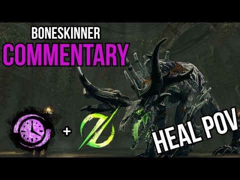 Healing At Boneskinner Made EASY! - Heal Chronomancer and Scourge Commentary GW2