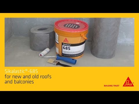 Sikalastic®-685 – Waterproofing liquid applied membrane for new and old roofs