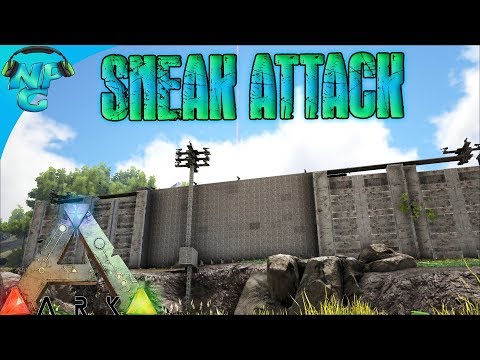 World War ARK - 2 Man Sneak Attack Raid on the Cliff Side Base! E12 ARK Survival Evolved