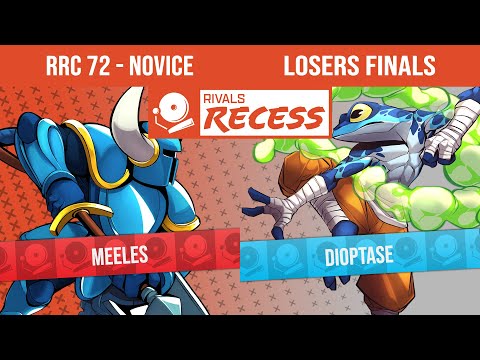RRC 72 - Novice | Losers Finals - Meeles (Shovel Knight) vs Dioptase (Ranno)