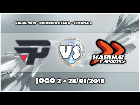 CBLOL 2018 - KaBuM vs paiN Gaming (Highlights) | JOGO 2