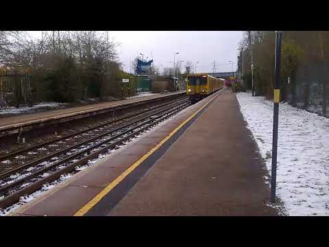 Filming at capenhurst train station