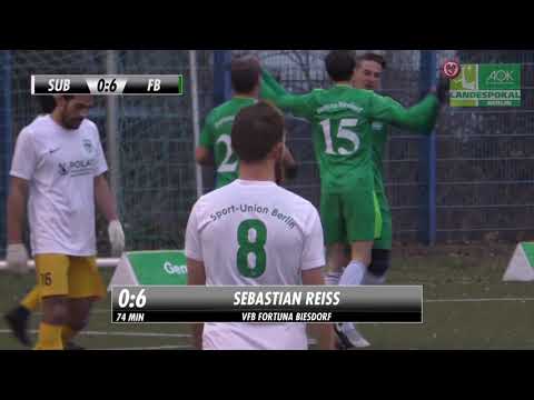 AOK Landespokal Achtelfinale - Sport-Union Berlin vs. VfB Fortuna Biesdorf