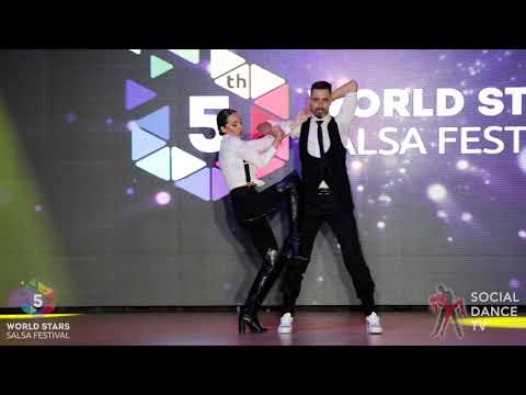 Vladislav Anachkov & Lora Ivanova (Bulgaria) at 5th World Stars Salsa Festival -  2019!