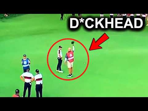 ZERO Sportsmanship Moments in Golf