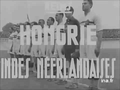 WM 1938 1.Runde Ungarn - Niederländisch Indien
