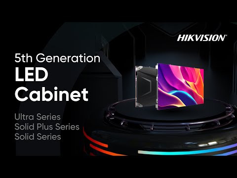 Hikvision 5th Generation LED Cabinet Unboxing & Demo