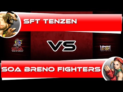 SFT Tenzen Zangief VS SOA Breno Fighters Cammy