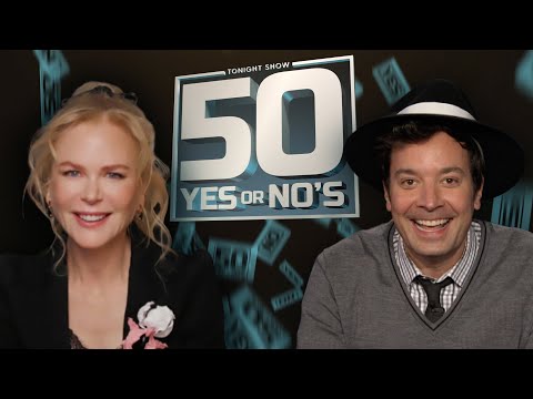 Nicole Kidman Answers 50 Rapid-Fire Personal Questions