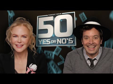 妮可-基德曼回答50個速成的個人問題 (Nicole Kidman Answers 50 Rapid-Fire Personal Questions)