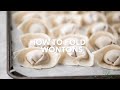 How to Fold Wontons (Chicken and Cilantro Wontons)