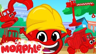 Morphle Loves Building! Morphle Shorts (+1 hour My Magic pet Morphle kids vehicle compilation)
