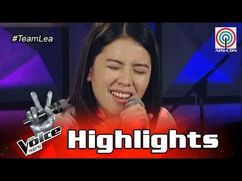 Team Lea Live Show Rehearsal: Patricia Luna