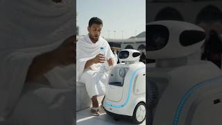 Robot Saves a Pilgrim From the Heat 🕋❤️