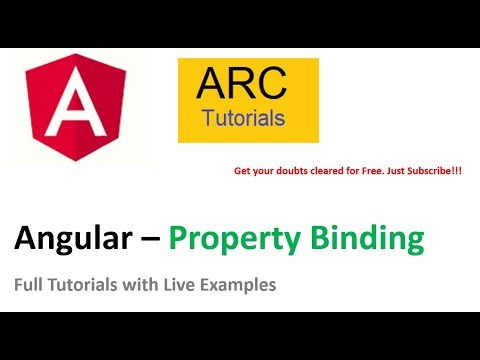 Angular Tutorial For Beginners - Angular Property Binding | Angular 8 Tutorials for Beginners