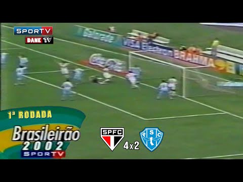 Brasileirão 2002 - São Paulo 4x2 Paysandu
