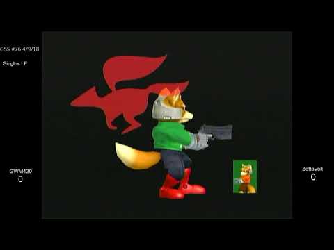 GSS 76 SSBM - GWM420 (Green Fox) vs. ZettaVolt (Red Fox) - Melee LF