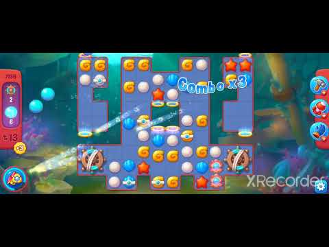 【Fishdom】ハードレベル #7136　hard level　　