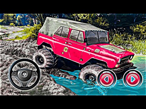 Uphill Climb: Mountain Race Offroad 4x4 Prado Car - Hill Jeep Drive Simulator - Android GamePlay