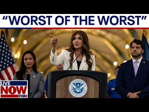 Video | Kristi Noem exposes 'worst of the worst' in Florida
