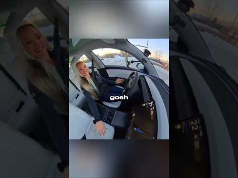 The Tesla hears first before the human 🤬 #viralvideo #shortvideo #tesla #goviral