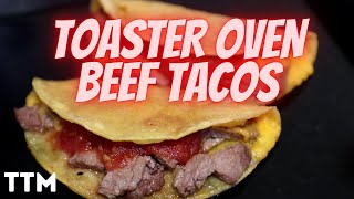 EASY Toaster Oven Tacos ~ Leftover Roast Beef Tacos