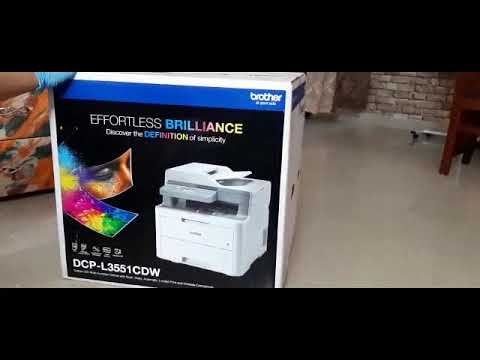 Hướng dẫn cài đặt máy in Brother DCP-L3551CDW