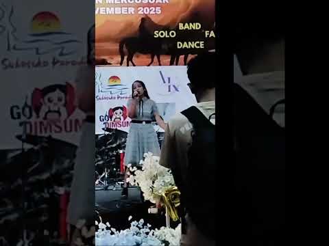 Fiola foeh dalam lomba Solo keg PENTAS SENI MERCU 2025 di Kupang.