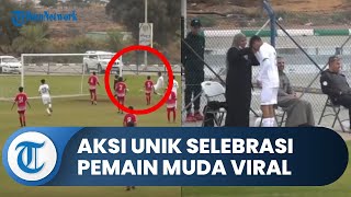 Viral Video Aksi Unik Selebrasi Gol Pemain Muda, Lari ke Pinggir Lapangan untuk Cium Tangan sang Ibu