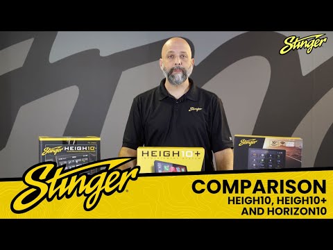 Stinger Infotainment System Comparison: HEIGH10, HEIGH10+ and HORIZON10