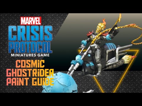 Marvel Crisis Protocol Cosmic Ghostrider Paint Guide.